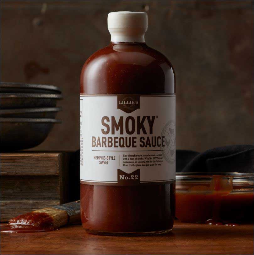 LILLIE´S BBQ omáčka SMOKY 550g