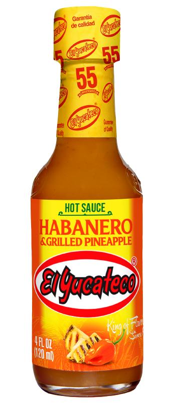 El Yucateco Salsa Habanero & Grilled pineapple 120ml 