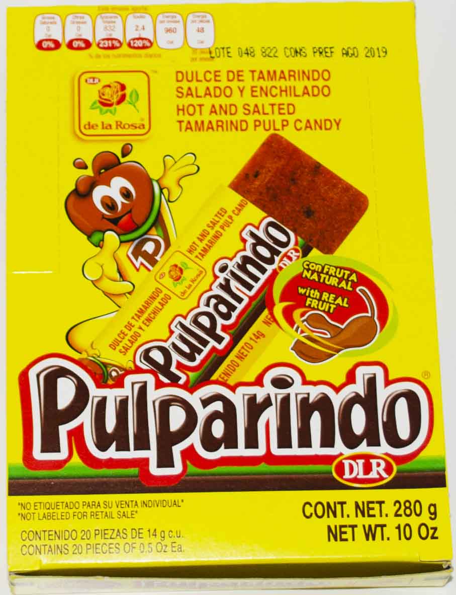 Tamarindové cukrovinky Pulparindo 20ks