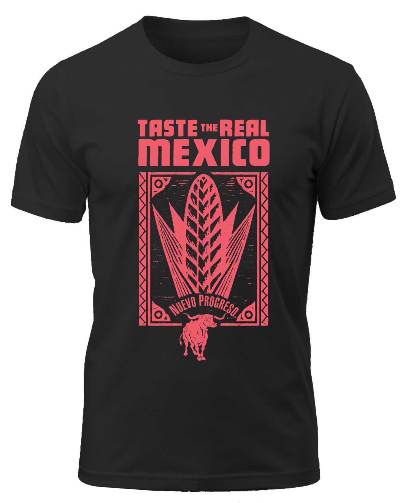 Tričko černé - Taste the Real Mexico